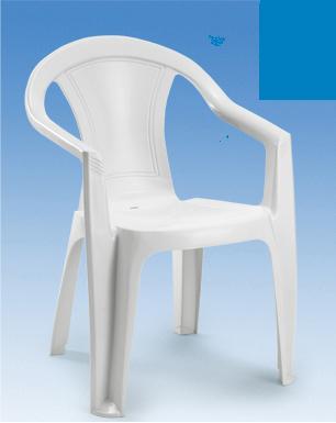 Cadeiras de Plstico Branca