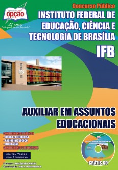  Concurso Instituto Federal de Educao, Cincia e Tecnologia de Braslia (IFB)