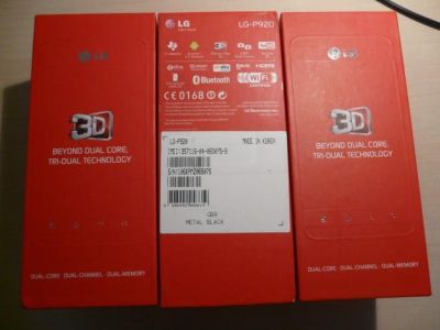 Lg Optimus 3d P920 Dual Core Desbloq Nacional 1 Ano Garantia