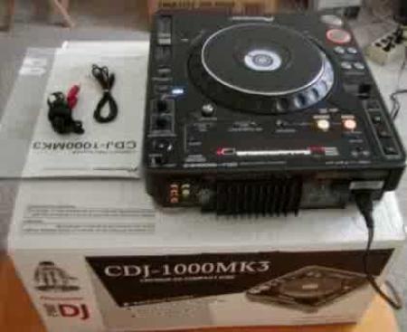 Pioneer DJ BOX 1 PRO CD PLAYER PACKAGE