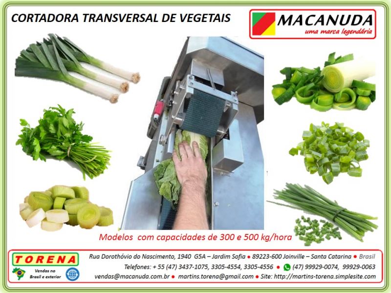 Cortador Eltrico Profissional de Legumes Torena Macanuda