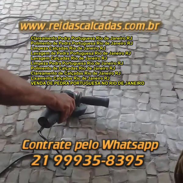 Limpeza Pedra Portuguesa Rio de Janeiro RJ