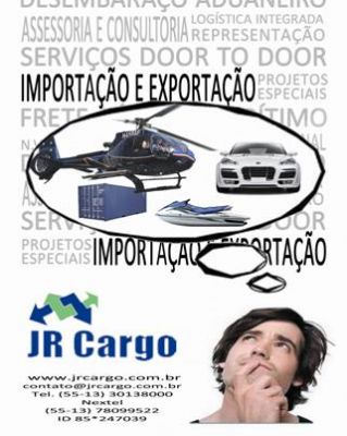 A JR Cargo Assessoria Aduaneira - Comrcio Exterior - Importao - Exportao - Despachante Aduaneir