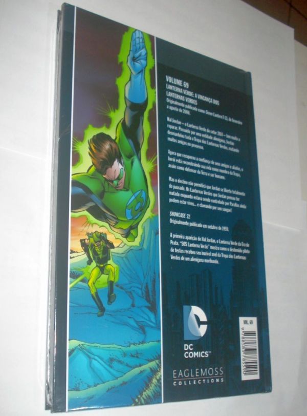 Graphic novel A Vingana dos Lanternas Verdes - DC Comics
