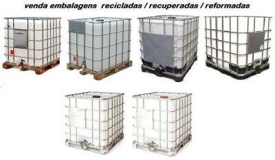 Container IBC 1000 litros - novos, usados reciclados e homologados.