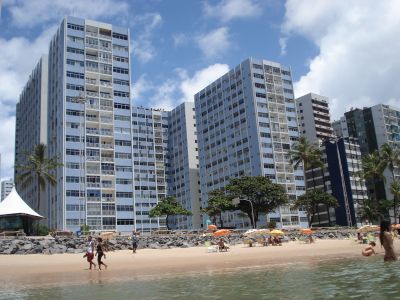 Lindo apartamento a beira mar para temporada em Recife