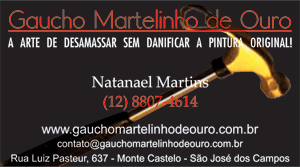 GACHO MARTELINHO DE OURO