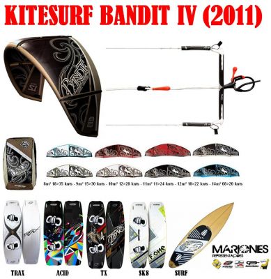 Kitesurf F-one Bandit 4 (2011) - Representante Autorizado
