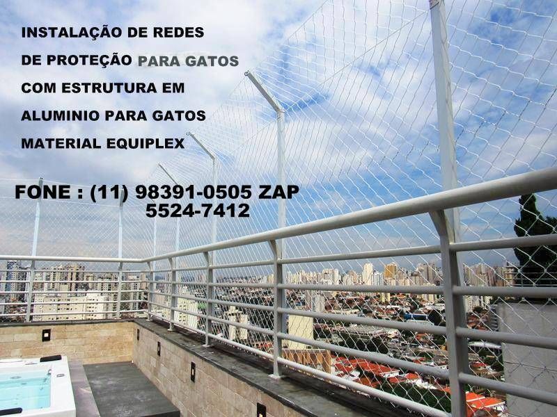 Instalação de Redes de Proteção na Rua Manoel Antonio Pinto , 1.200, (11) 5524-7412