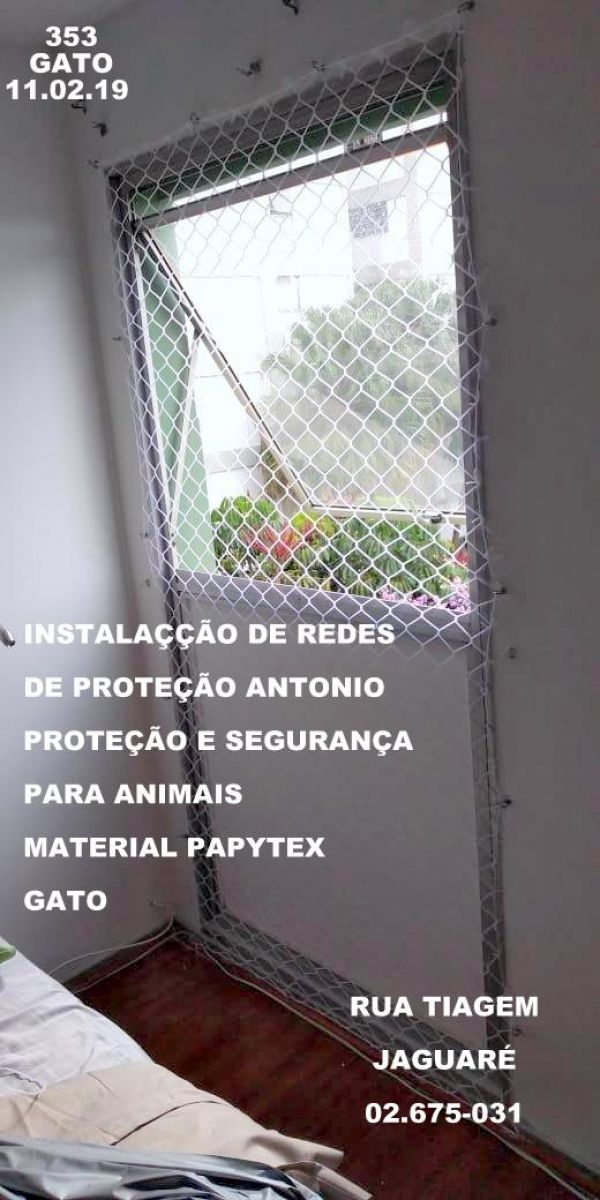 Redes de Proteção no Jaguaré, Rua Tiagem, (11) 5524-7412