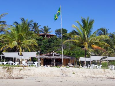 Casa pé na areia e Barraca de Praia