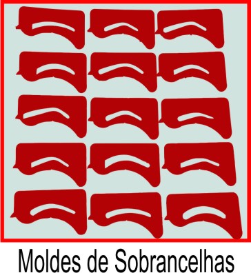 MOLDE DE SOBRANCELHAS