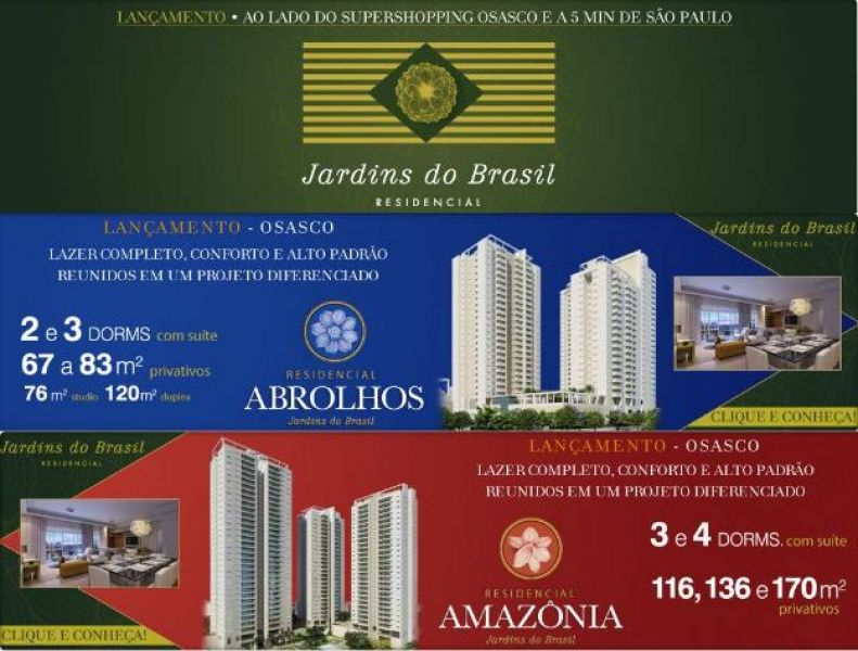 Lançamento Jardins do Brasil