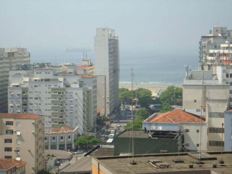 Apto em Santos 02 suítes com lazer completo R$ 450.000,00 vista mar