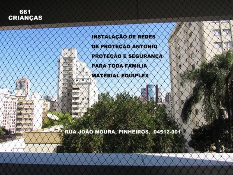 Redes de Proteção em Pinheiros, Rua João Moura, (11)   5524-7412