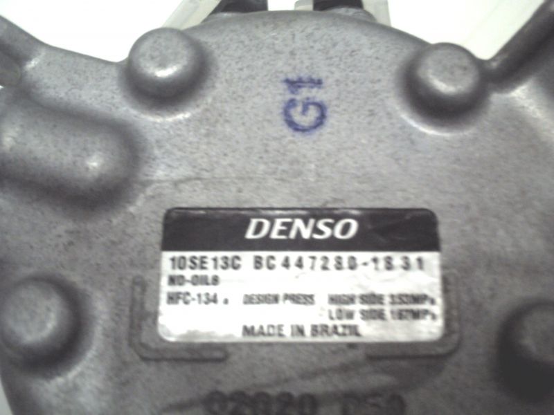 Compressor (DENSO), 03 Orelhas, sem Polia (TOYOTA)