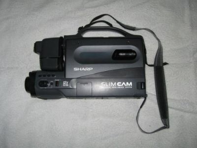 Filmadora Sharp Modelo Vl-l64b Slim Cam 