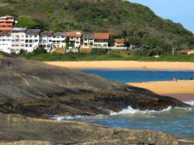 aluguel temporada casa praia de Setiba Guarapari panorama esclusivo Oceano Atlantico