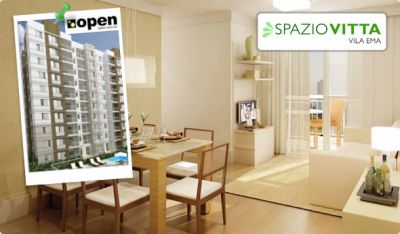 Apartamento Spazio Vitta Vila Ema 3 dorms. (1 suíte) - 61 m² 1 vaga R$ 266.000