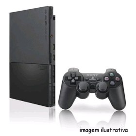 Playstation 2 Slim Destravado Completo Mais De 20 Jogos