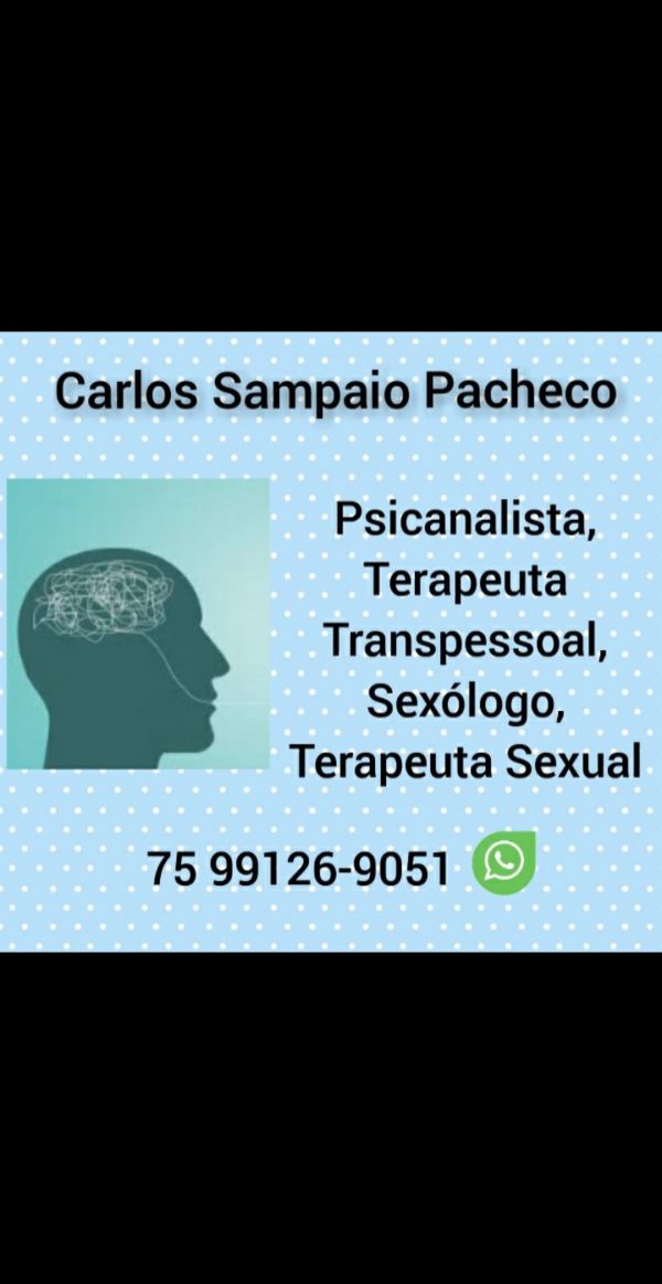 TERAPEUTA DE CASAL CARLOS SAMPAIO PACHECO FEIRA DE SANTANA 75 991269051 whatsapp