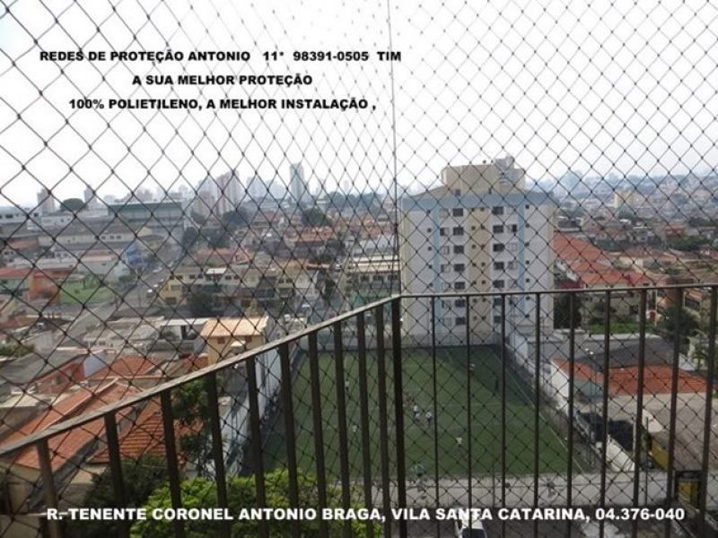 Redes de Proteção na Vila Santa Catarina, (11)  5524-7412