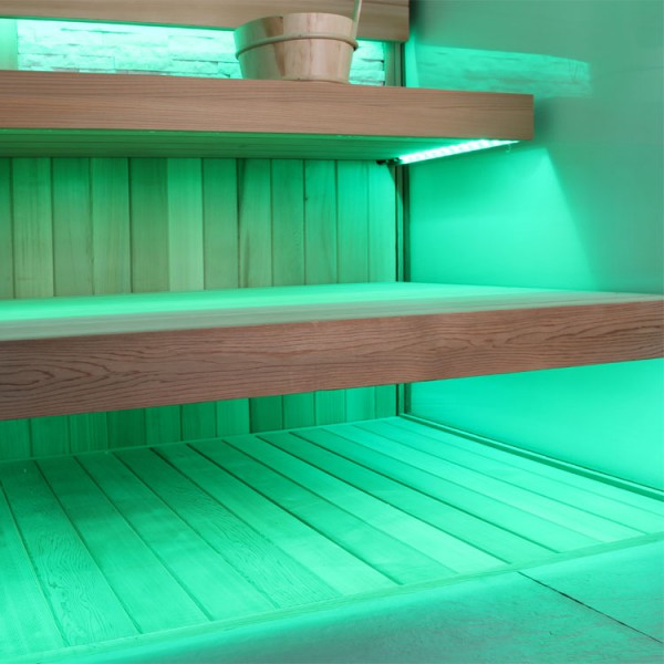 Sauna Seca com luz led - Lazer Sauna