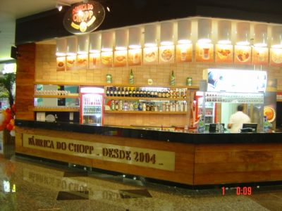 Choperia, restaurante e petiscaria à venda no Shopping Cataratas JL em Foz do Iguaçu - Paraná.