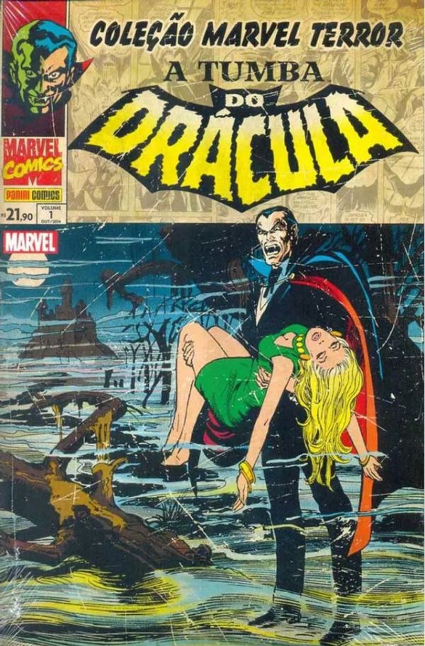 Coleção Marvel Terror: A Tumba de Drácula 1 - Marvel Comics