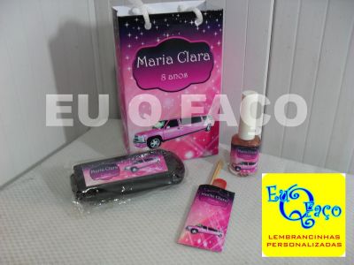 Kit Manicure Limousine Rosa
