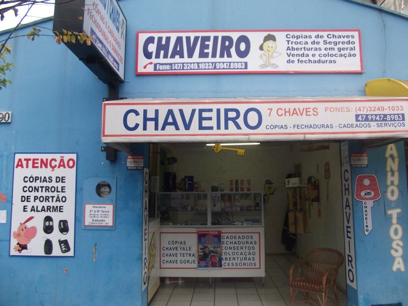 Chaveiro Sete Chaves