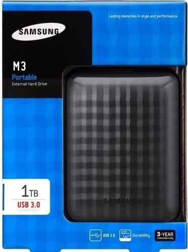 HD EXTERNO PORTÁTIL SAMSUNG 1TB USB 2.0 e 3.0