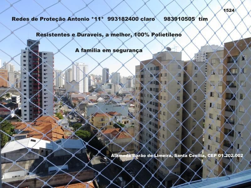 Redes de Proteção em Campos Elisios, Alameda Barão de Limeira ,(11)  5524-7412