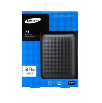 HD EXTERNO PORTÁTIL SAMSUNG 500GB USB 2.0 e 3.0