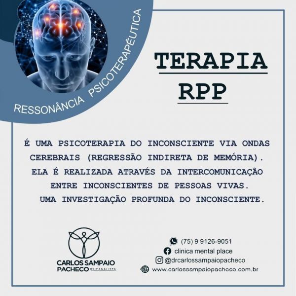 TERAPEUTA DE RPP CARLOS SAMPAIO PACHECO 75 991269051 whatsapp