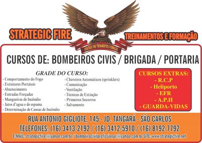 STRATEGIC FIRE CURSOS DE BOMBEIRO CIVIL E BRIGADA
