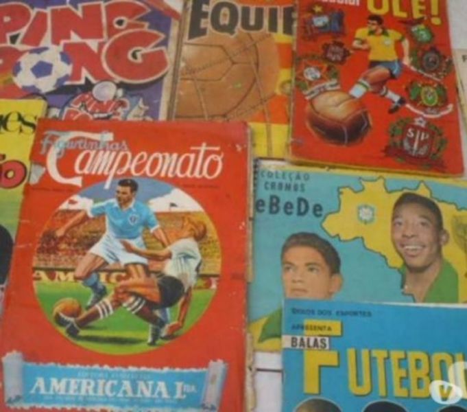 Compro Álbuns de figurinhas Futebol entre 1930 a 1969-Pago até R$1.000,00 cada a vista