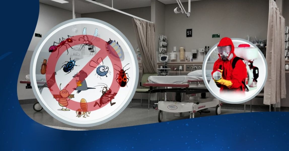 Controle de pragas em ambientes hospitalares 