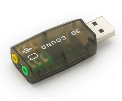 Placa de Som USB 5.1 3D