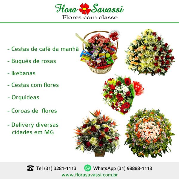 Flora, Flores, Floricultura Arranjos Contagem, Cesta de flores entregas Contagem e Belo Horizonte MG