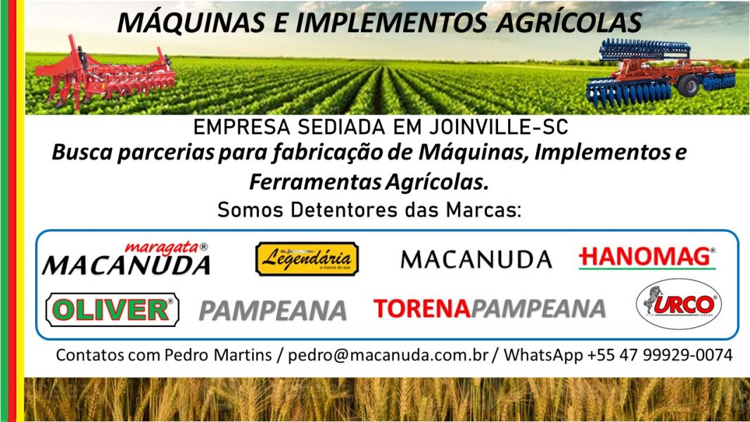 Pampeana Macanuda Plantadoras hidráulicas Empresa Busca parcerias