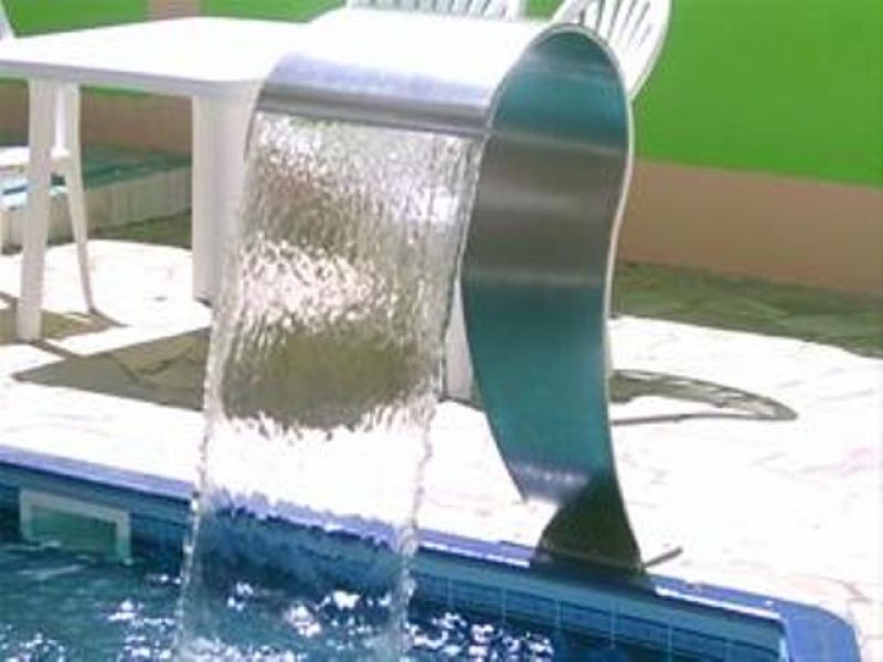Cascata Wave Plus para piscina - Mega-Lazer 