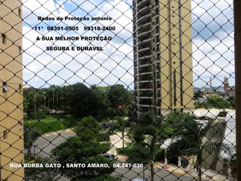 Santo Amaro, Redes de Proteção na Rua Borba Gato, Santo Amaro, (11) 98391-0505
