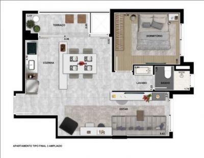 Living Design Vila Madalena - Aptos de 34 m² á 85 m² - 1 á 2 dormts - 1 suíte !!!!