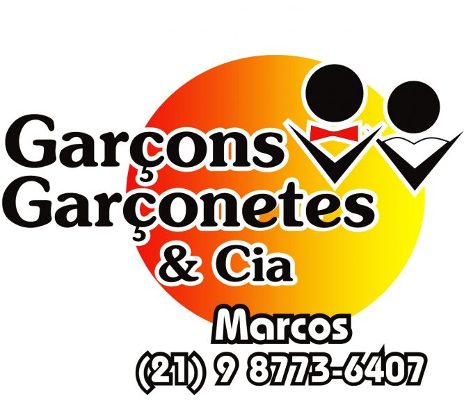 Garçons Garçonetes e Cia Niterói  (21)9 8773-6407 Whatsapp